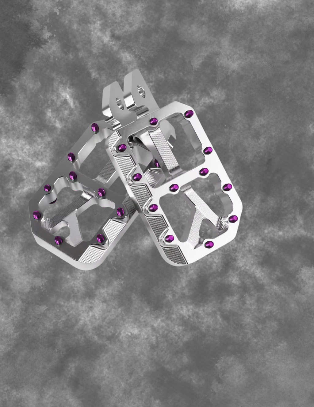 EXZ Foot Pegs Surron LBX/ERIDE/TALARIA/Ultra Bee (SILVER)