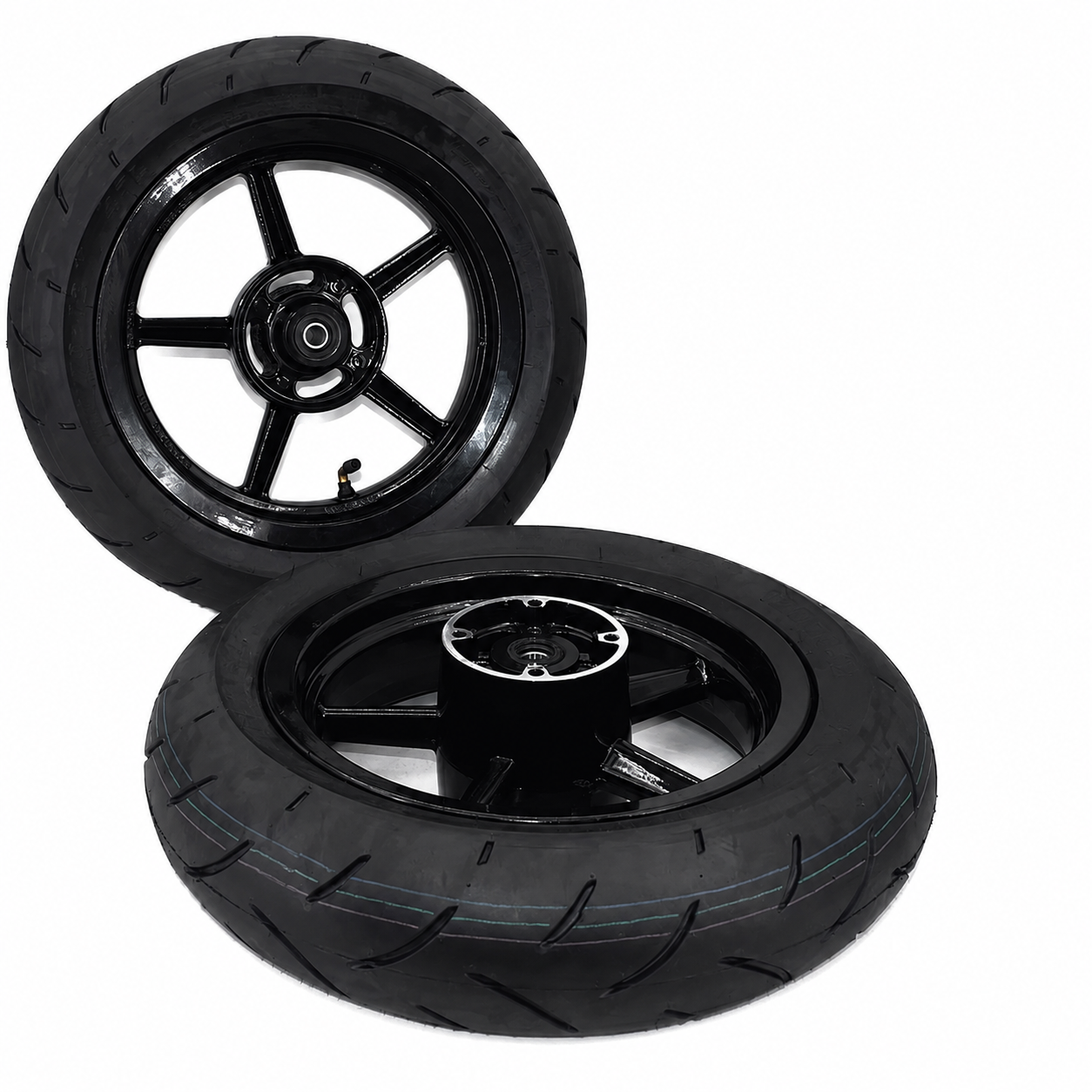 Supermoto 12 Inch Wheelset Kit for heybike/Yozma/mototec/strike/tuttio